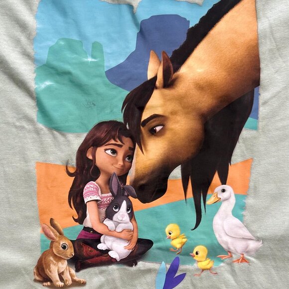 Disney's Spirit of Adventure Pajama Set – Lucky & Stallion Dreams 4T NWT Cotton - Picture 2 of 4